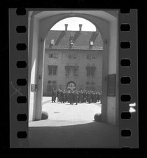 6983a❚ ORIGINAL Negativ (no photo) ca.1936 militärische Veranstaltung in München