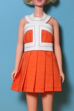 Vintage Barbie: No Bangs TNT Francie Originalkleid - Reproduktion