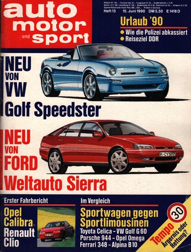 Zeitschrift auto motor und - auto,