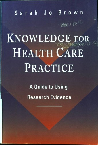 Knowledge for health - knowledge,