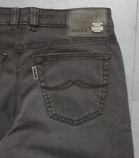  JOKER Double Saddle Stitched Clark W31/L30 Braun Stretch wie NEU 