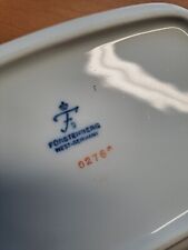 Fürstenberg Kaffee / Frühstück - Einzelteile - Schlossgarten