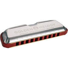Hohner Golden Melody Progressive, Fis - Diatonische Mundharmonika