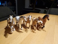6 Schleich Pferde, Palomino