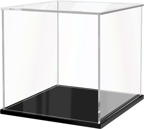 Transparente acryl vitrine - transparente,