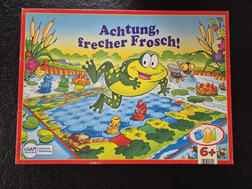 Achtung frecher frosch - frecher,