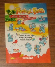 Seltene Werbung Ü-Ei Kinder
