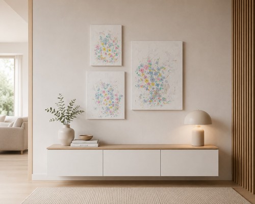 Sale 3er set - 3er, wandbilder