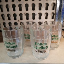 Bitburger Eifelbräu Landbier Krug 4x Seidel 0,3 l Gastro