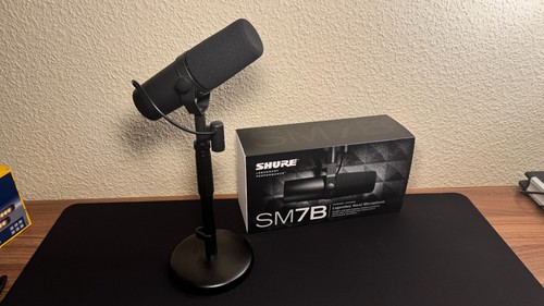 Shure sm7b studio mikrofon - studio,