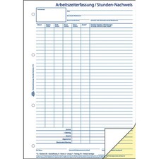 Formularbuch Stunden Nachweis
