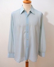 60s Nylon Hemd Kragenweite 41