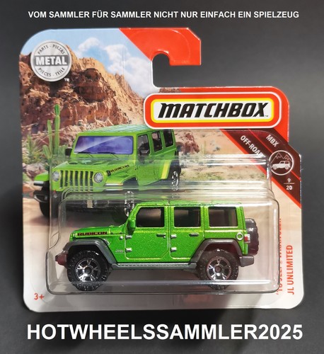 Matchbox 2018 jeep wrangler - jeep,