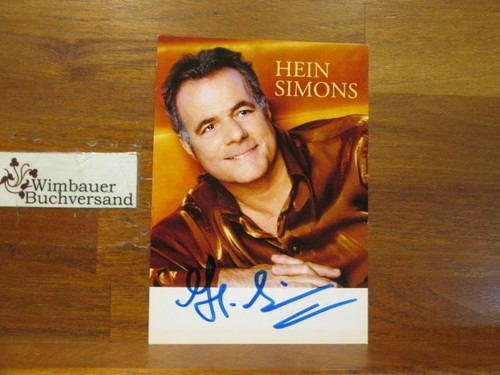 Original autogramm heintje - original, ///