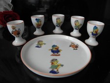 Lustiges Küken-Eierbecher Set