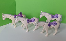Playmobil Sammlung 4x Pferd