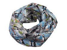 Damen-Rundschal Loop Vögel