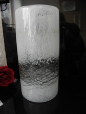 Große massive Glasvase