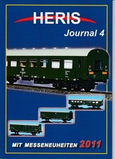 Katalog: Heris Journal 4 mit Messeneuheiten von 2011 für H0