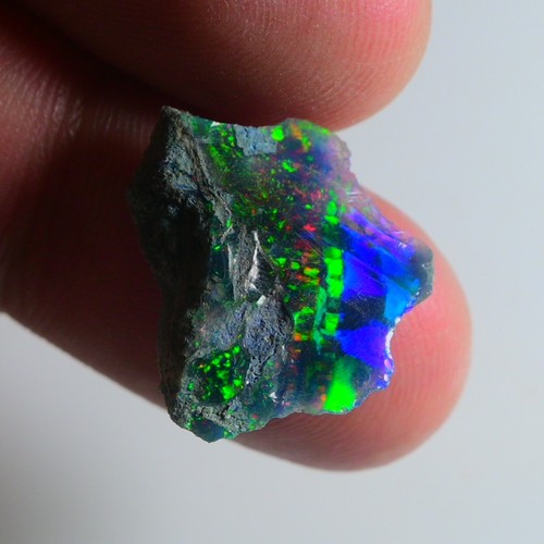Schwarzopal grob kt - grob, 6,45