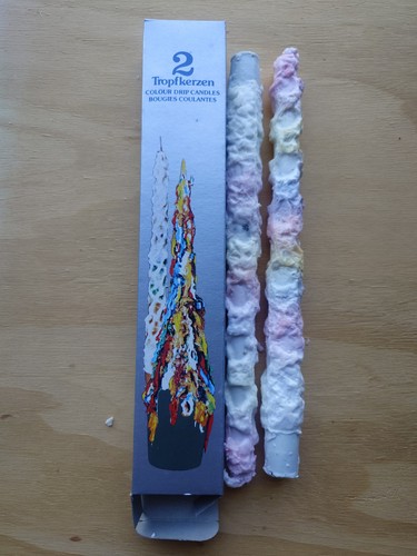 Tropfkerzen von gala bunt - tropfkerzen, gala,