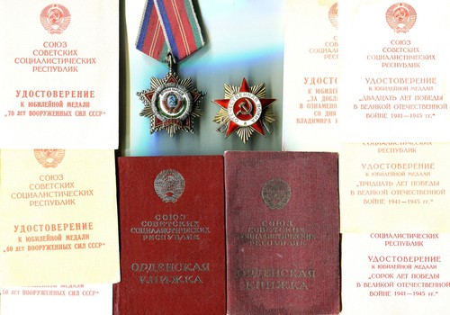 Udssr konvolut orden - udssr, konvolut.orden,medaillen