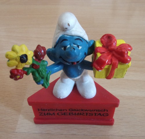Geschenk schlumpf sockel - geschenk,