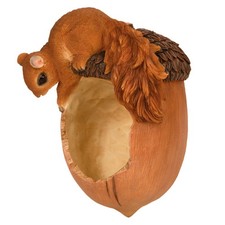 Vogelfutterhaus Vogelhaus Futterhaus Nistkästen Garten 15x20x20cm Eichhörnchen