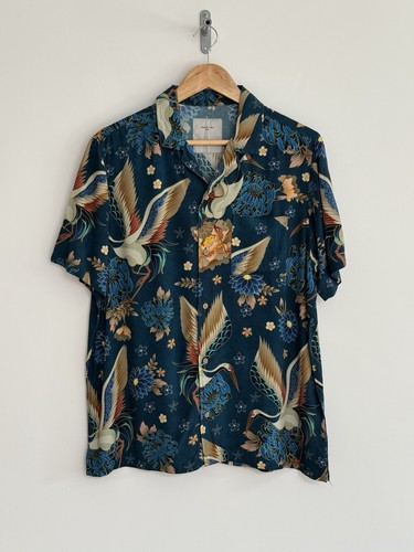 Percival kurzarm shirt blumen - kurzarm,