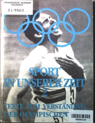 Olympismus als weltanschauung - olympismus,
