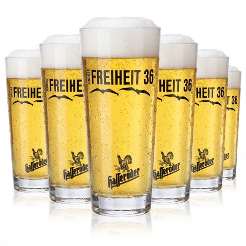 Hasseröder bier glas - bier,