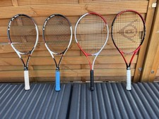 Konvolut 4 Tennisschläger Head Speed Victor WINNER Dunlop 110 Oversize Formular