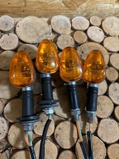 Suzuki GSF400 Bandit Universal Blinker Set Flash Indicator front back gelb