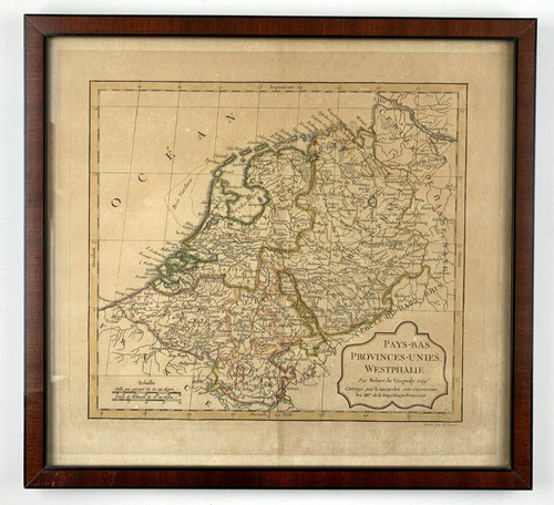 Original kupferstich pays - original, bas