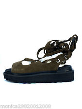 Zara Wildleder Gladiator