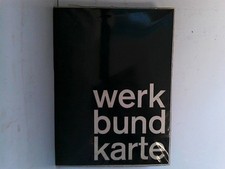 Werkbundkarte. Tapetenbuch