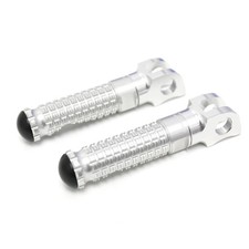 Silver Billet Front Footpegs