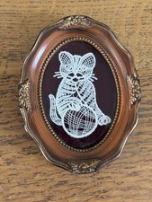 Vintage verzierte gerahmte