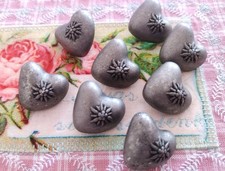 Trachten-Knöpfe, 8 Stück