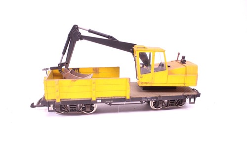 Niederbordwagen bagger achs - 4, -achs