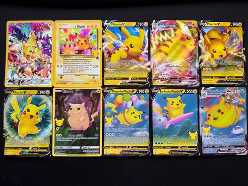Pokemon pikachu einzelkarten - pokemon,