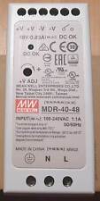 Mean Well MDR-40-48 Schaltnetzteil  Eingang: 100-240V AC Ausgang: 48V DC 0,83A