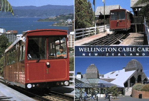 Postkarte standseilbahn - standseilbahn,