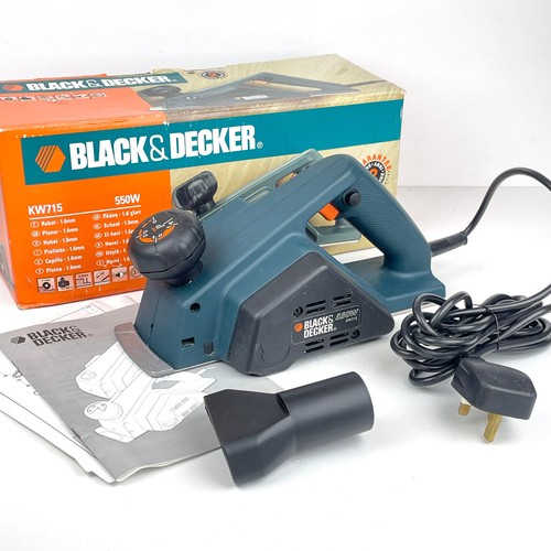 Black decker elektrohobel - black,