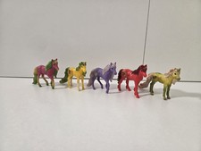 5 x Schleich Bayala Fohlen