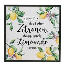 Formano Wandbild Schild Gibt