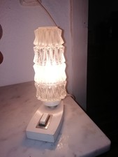 alte Nachttischlampe 50er 60er 70er Jahre