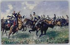 12033529 - sign Willy Moralt - Reiterattacke Soldat 1915