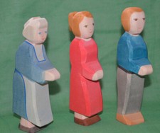Ostheimer Holzfigur, Menschen