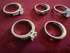 5 X Trachtenschmuckringe